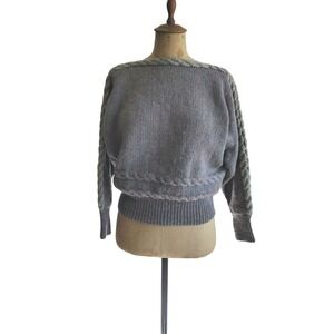 Vintage Lyn Tyler hand knit in England sweater